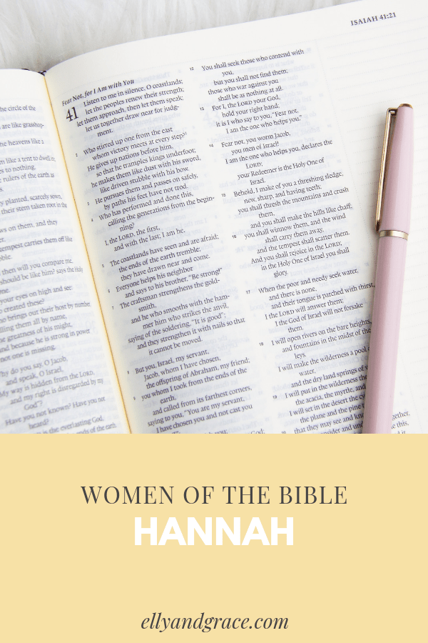 Hannah Women of the Bible
