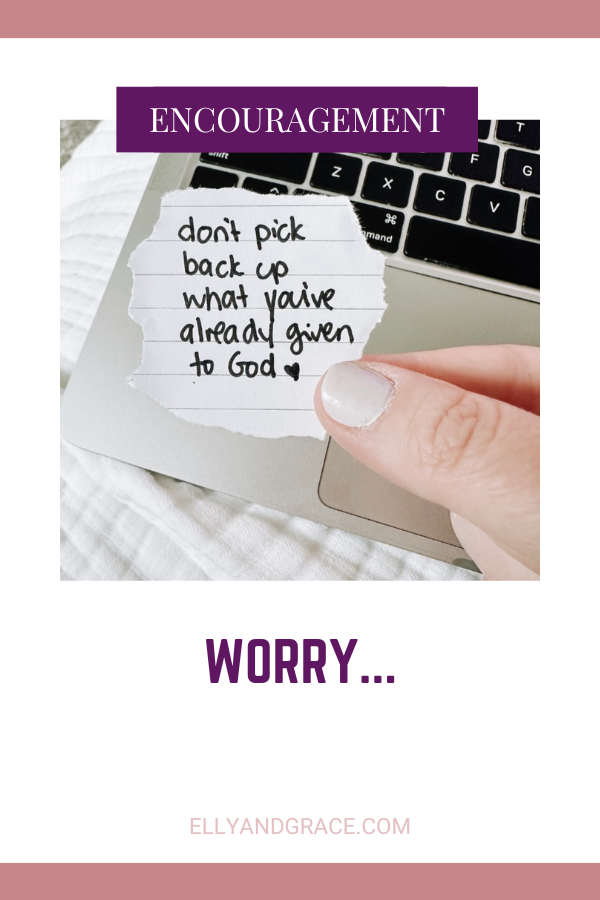 Let's Talk About Worry