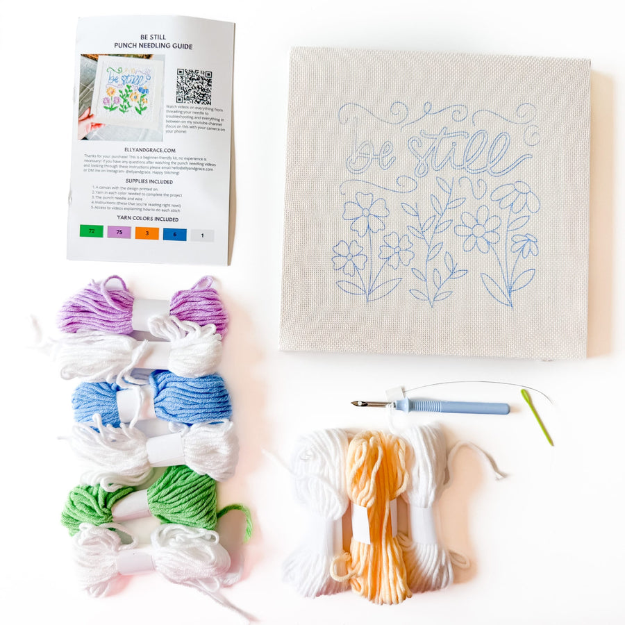 Everything included in a craft kit