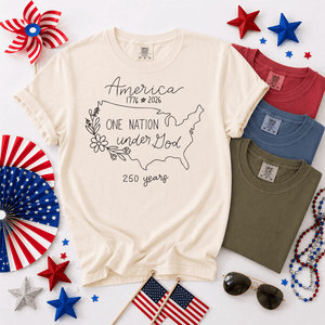Happy Birthday America! Comfort Colors Unisex Shirt