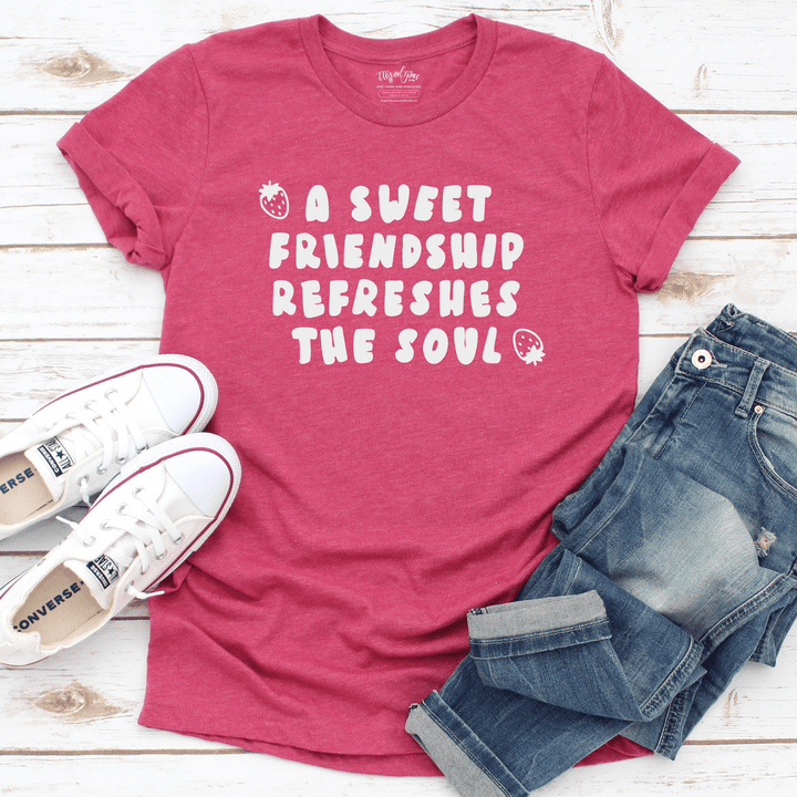 ellyandgrace 3001C A Sweet Friendship Unisex Shirt