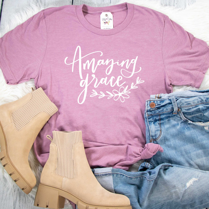 ellyandgrace 3001C Amazing Grace Unisex Shirt