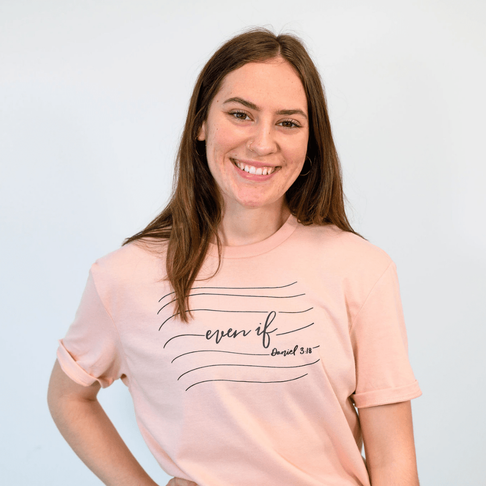 ellyandgrace 3001C Even If Unisex Shirt