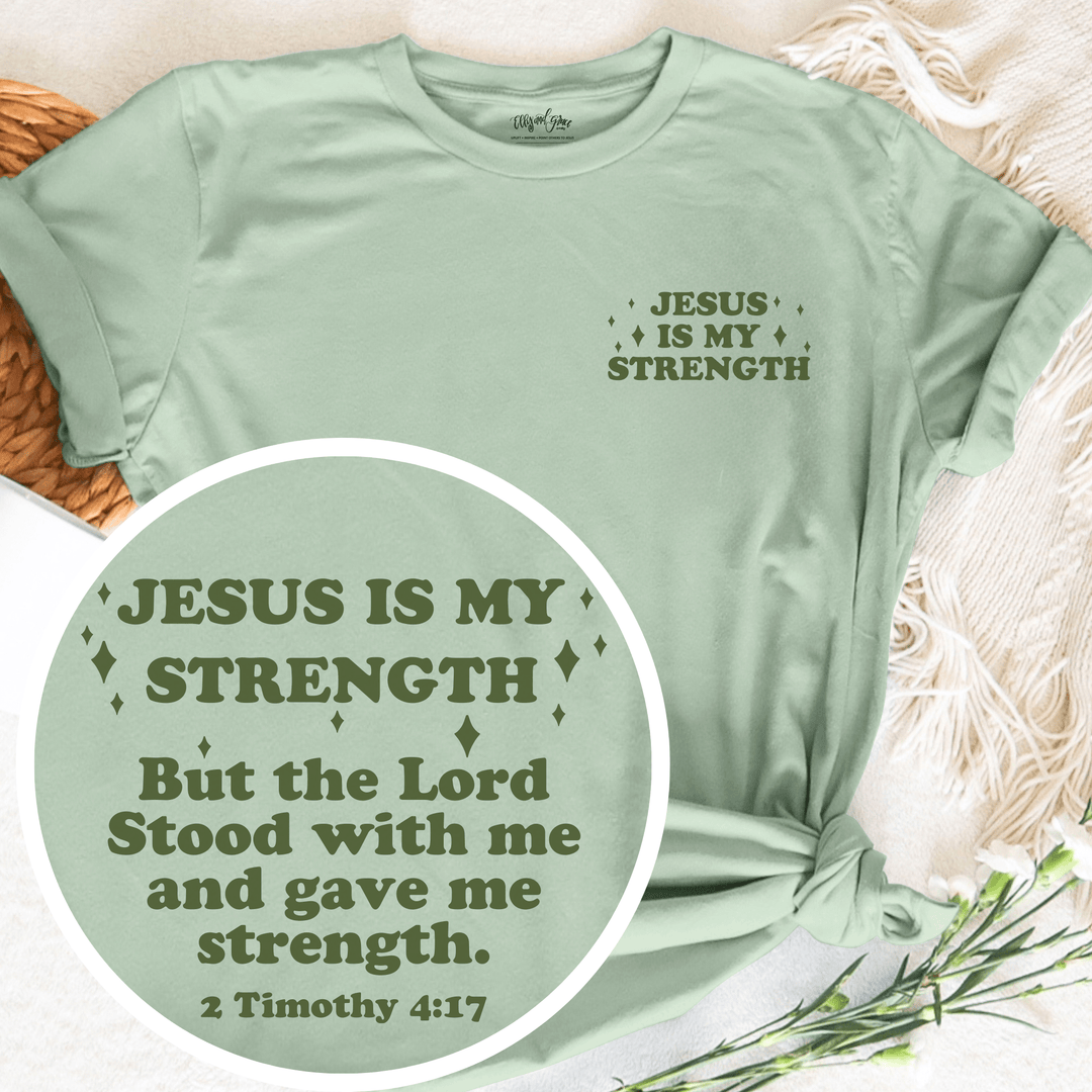 ellyandgrace 3001C Jesus is My Strength