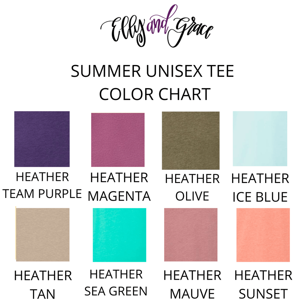 ellyandgrace 3001C Name Above All Names Unisex Shirt