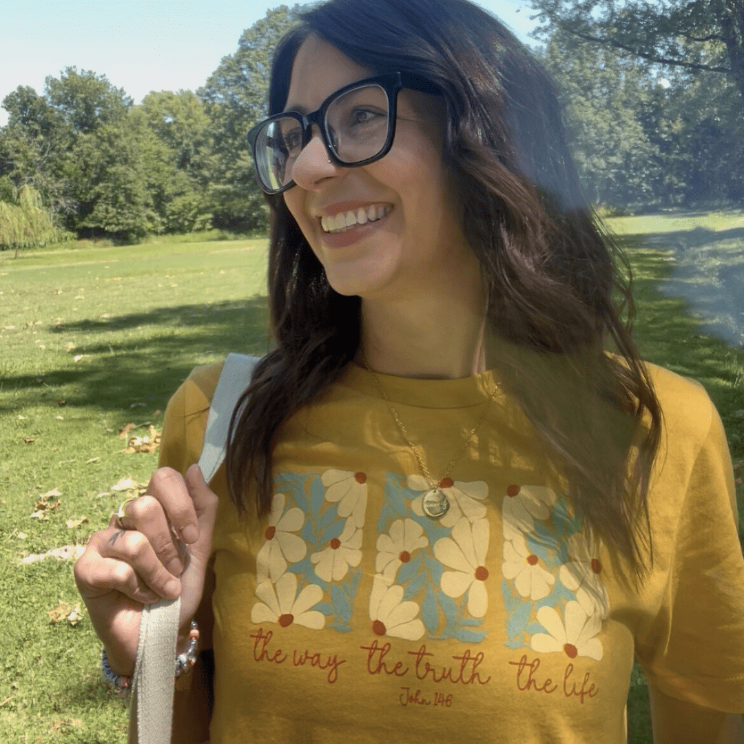 ellyandgrace 3001C The Way The Truth The Life Multicolor Unisex Shirt