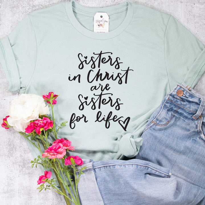 ellyandgrace 3001C Unisex XS / Heather Dusty Blue Sisters in Christ Unisex Shirt