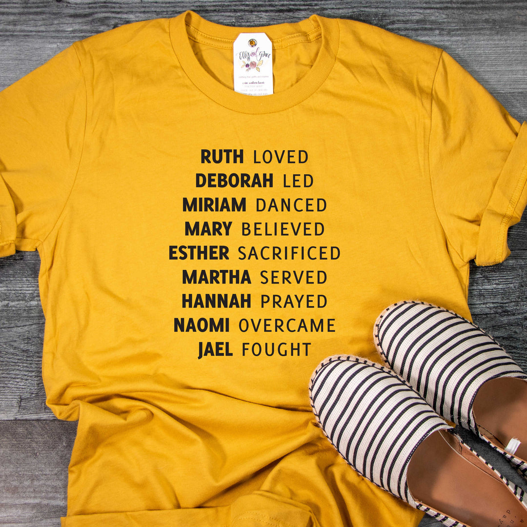 ellyandgrace 3001C Unisex XS / Heather Mustard Ruth Loved Unisex Shirt