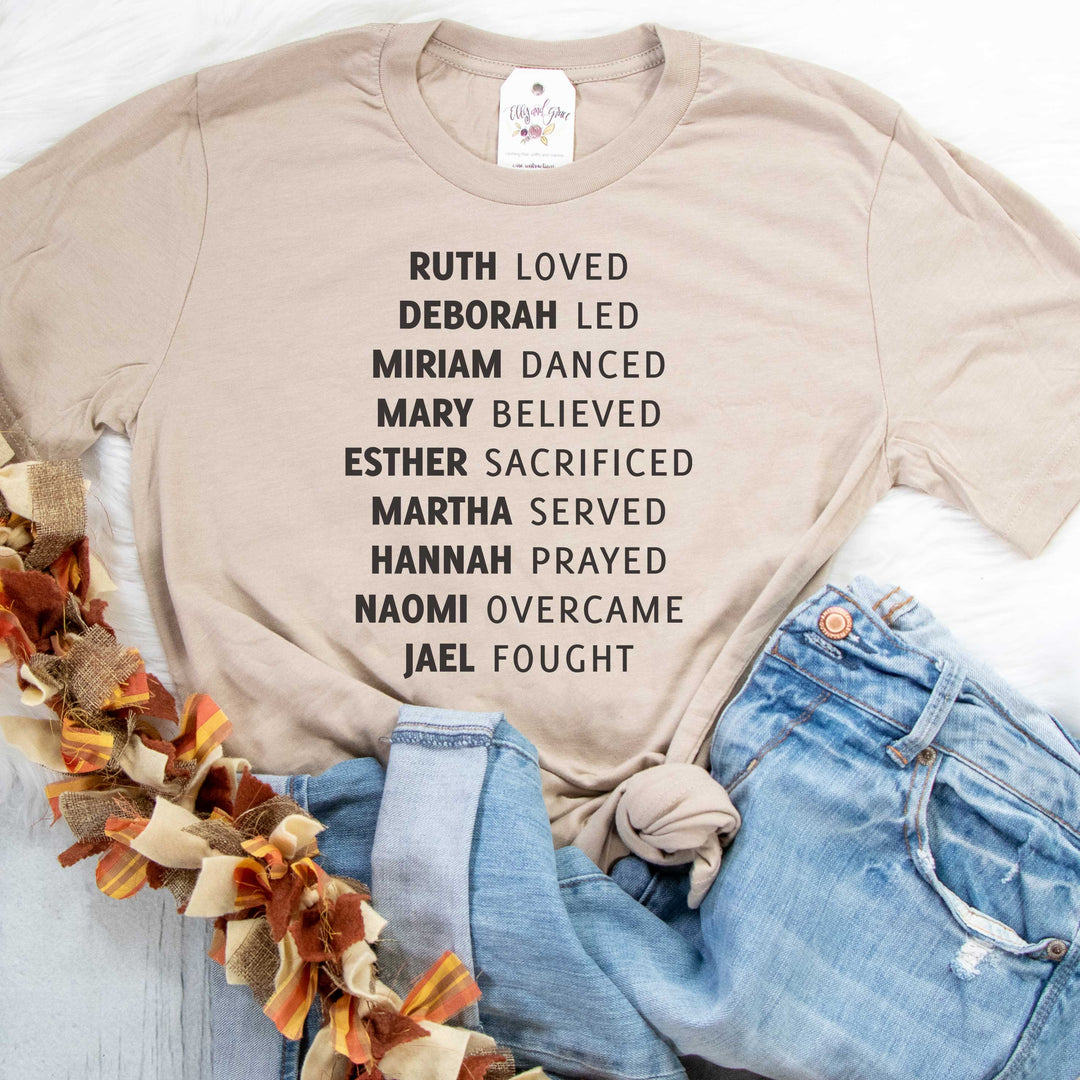 ellyandgrace 3001C Unisex XS / Heather Tan Ruth Loved Unisex Shirt