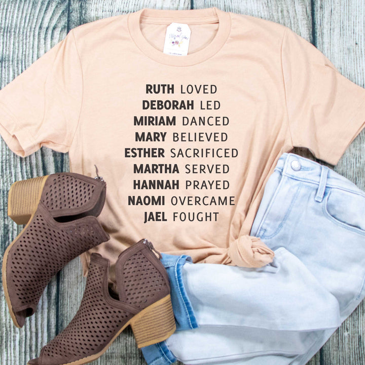 ellyandgrace 3001C Unisex XS / Sand Dune Ruth Loved Unisex Shirt