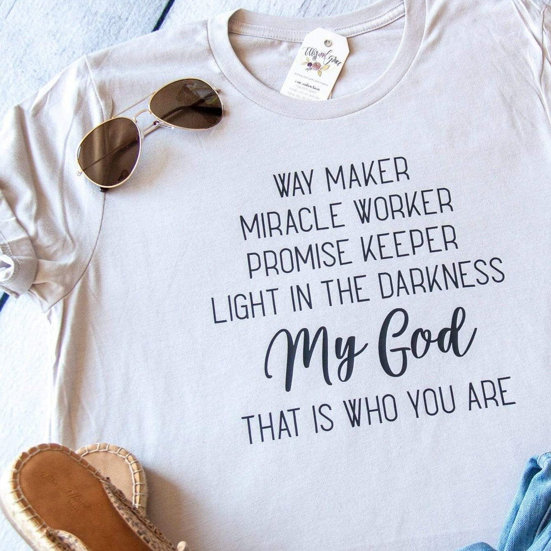 ellyandgrace 3001C Way Maker Unisex Shirt