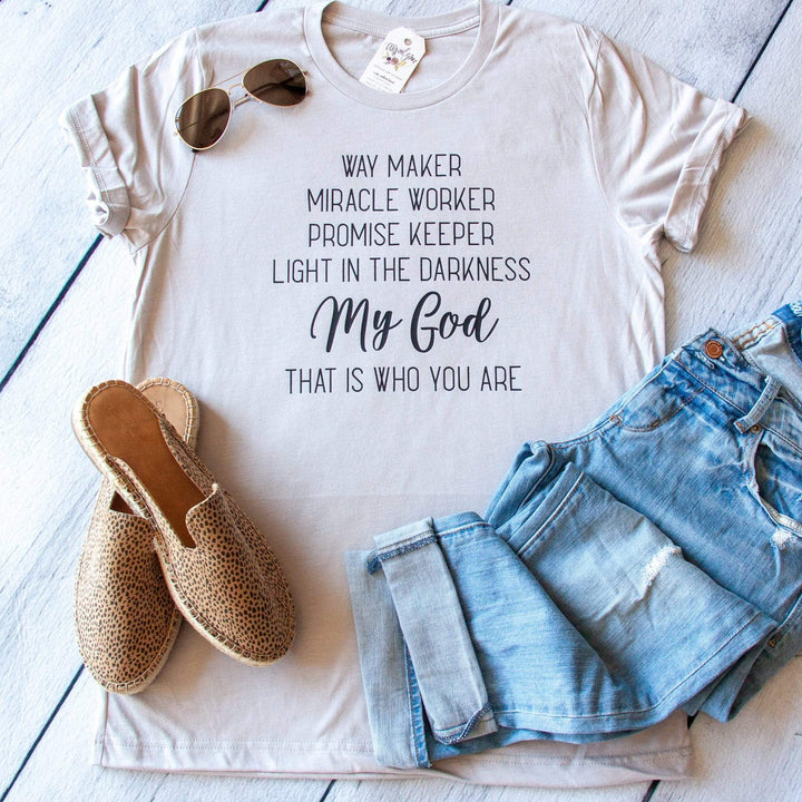 ellyandgrace 3001C Way Maker Unisex Shirt