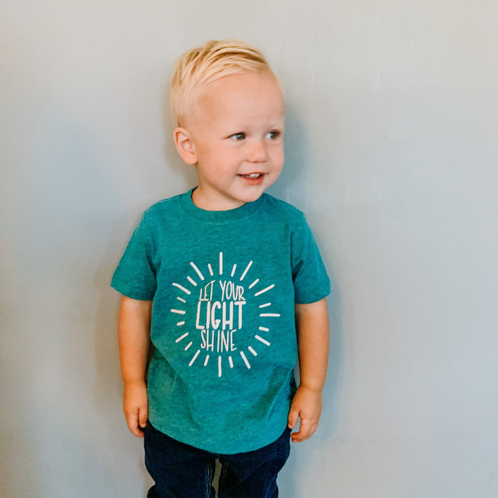 ellyandgrace 3321 Let Your Light Shine Toddler Shirt