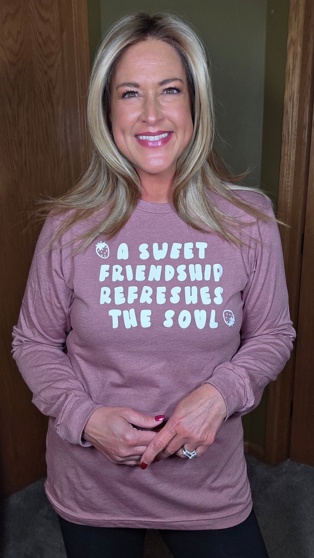 ellyandgrace 3501 A Sweet Friendship Crew Longsleeve