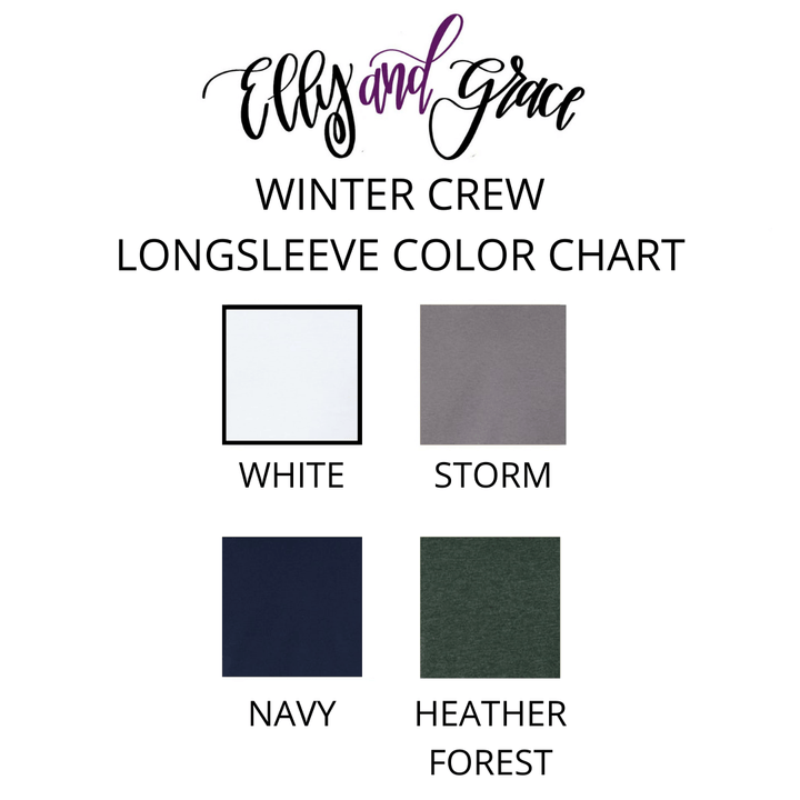 ellyandgrace 3501 Act Justly, Love Faithfulness, Walk Humbly Crew Longsleeve