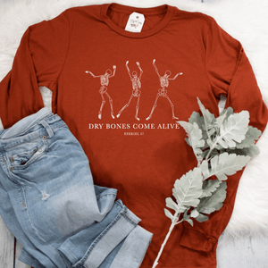 Dry Bones Come Alive NEW Crew Longsleeve