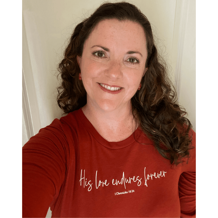 ellyandgrace 3501 His Love Endures Forever Crew Longsleeve