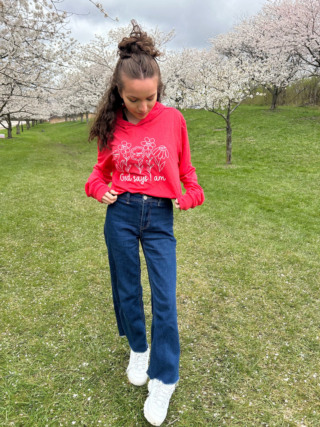 ellyandgrace 3512 God Says I Am T-shirt Hoodie