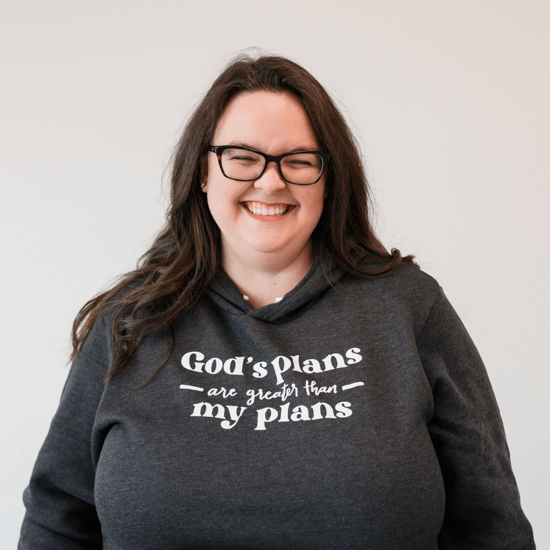 ellyandgrace 3719 Unisex Small / Heather Dark Grey God's Plans are Greater than My Plans Premium Fleece Hoodie