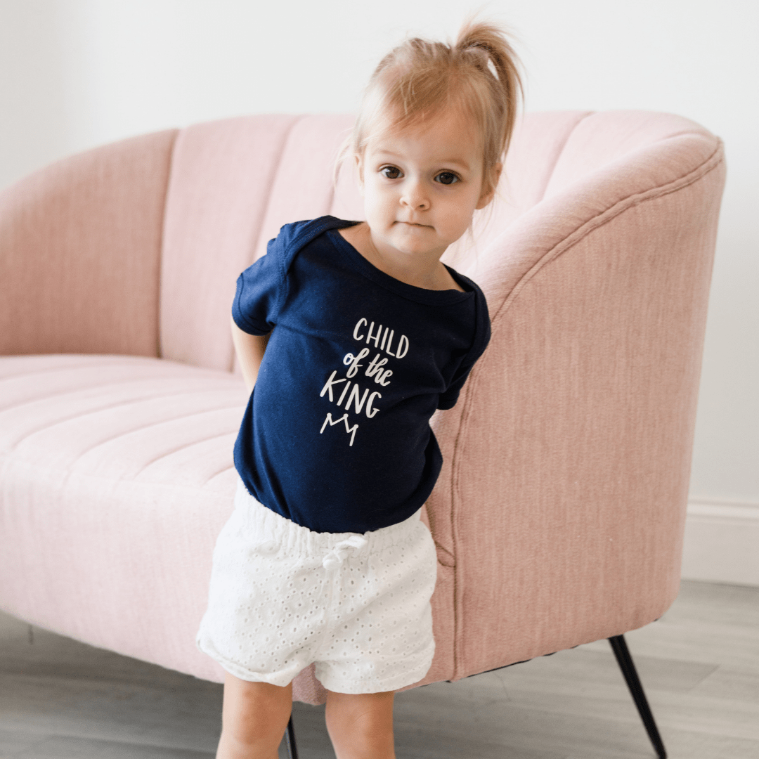 ellyandgrace 4400 Child of the King Infant Bodysuit