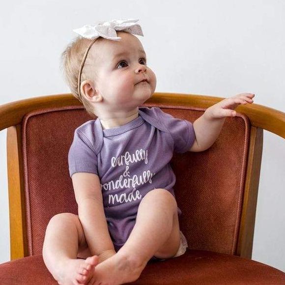 ellyandgrace 4400 Fearfully and Wonderfully Made Infant Bodysuit