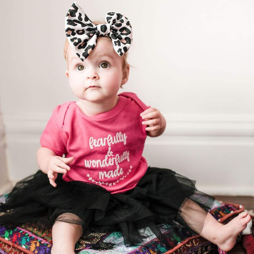 ellyandgrace 4400 Fearfully and Wonderfully Made Infant Bodysuit