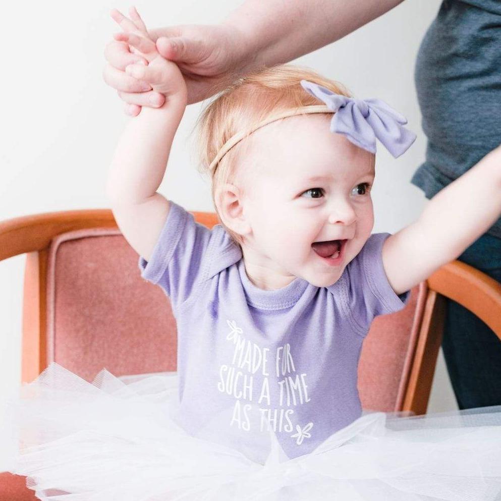 ellyandgrace 4400 Made for Such a Time as This Infant Bodysuit