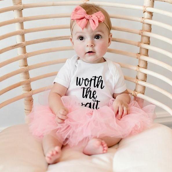 ellyandgrace 4400 Worth the Wait Infant Bodysuit