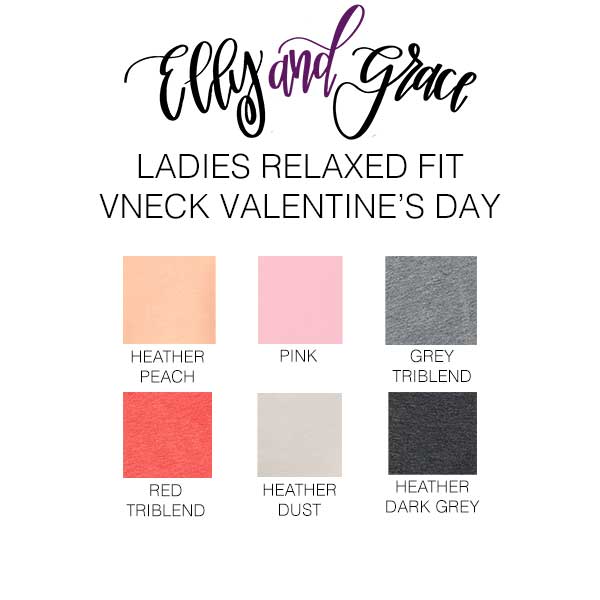 ellyandgrace 6405 Fully Known & Loved Anyway Relaxed Ladies Vneck