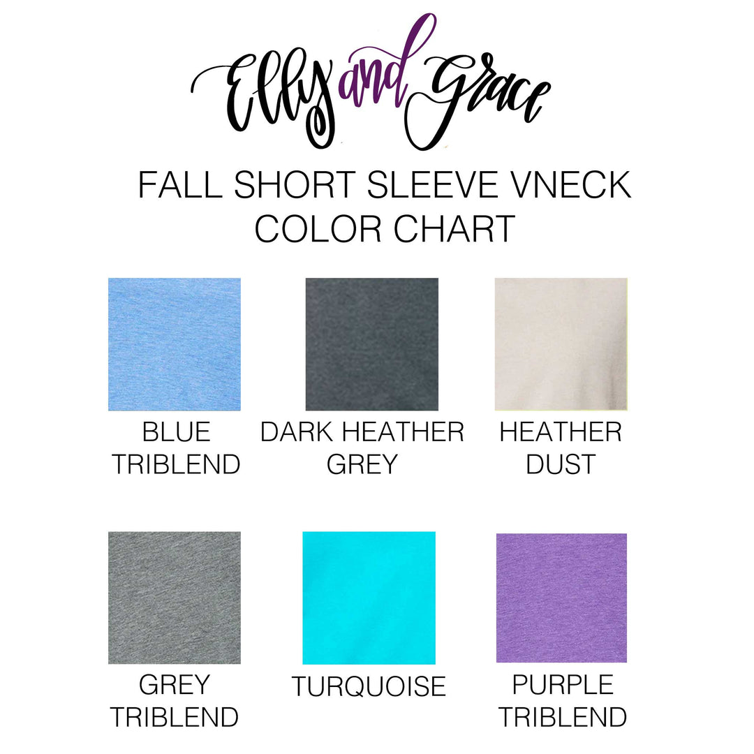 ellyandgrace 6405 Let Your Light Shine Relaxed Ladies Vneck