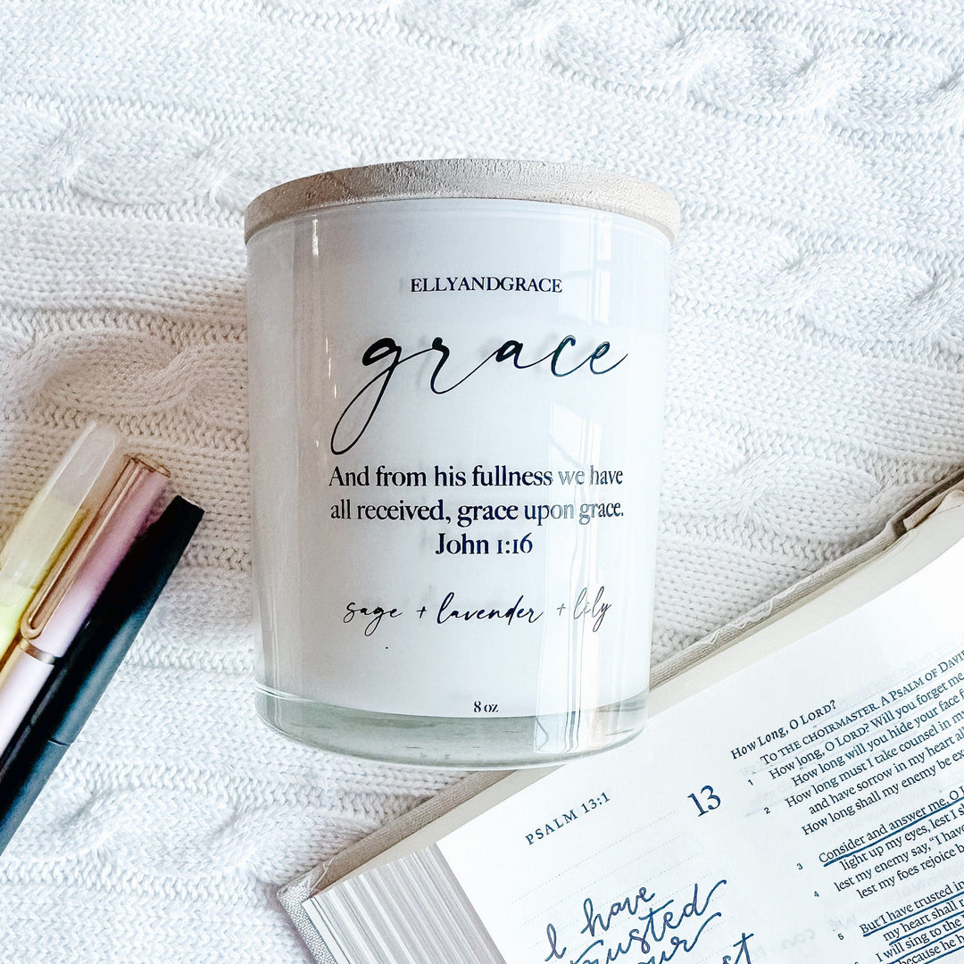 ellyandgrace CANDLE Spring 3 Candle Bundle (Grace, Hope, & Joy)
