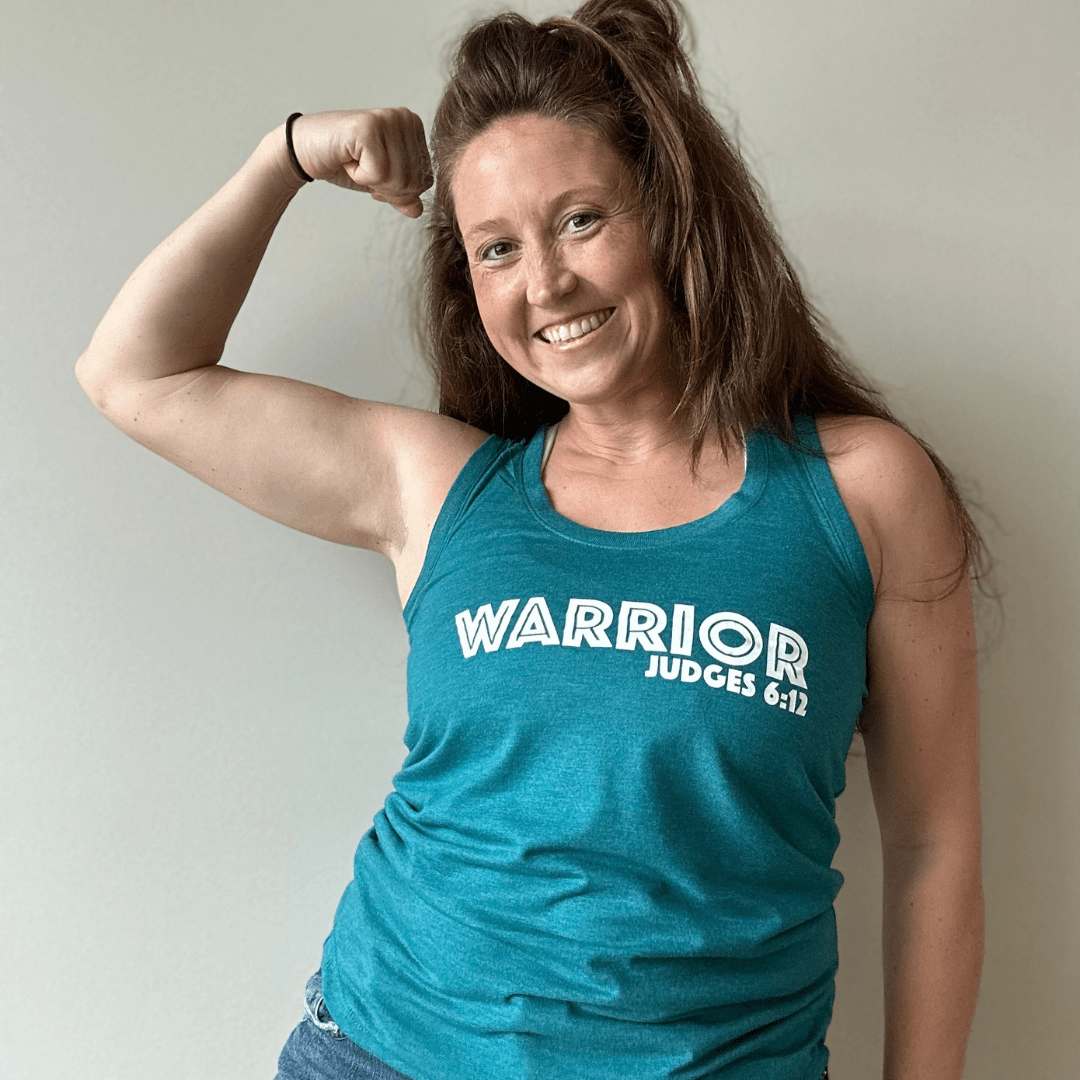 ellyandgrace DM138L Warrior Racerback Tank