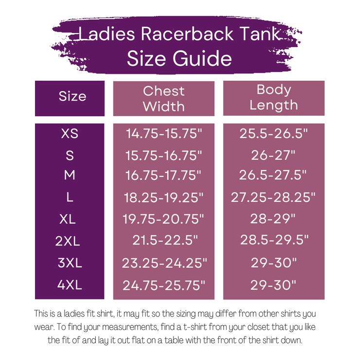 ellyandgrace DM138L Way Maker Racerback Tank