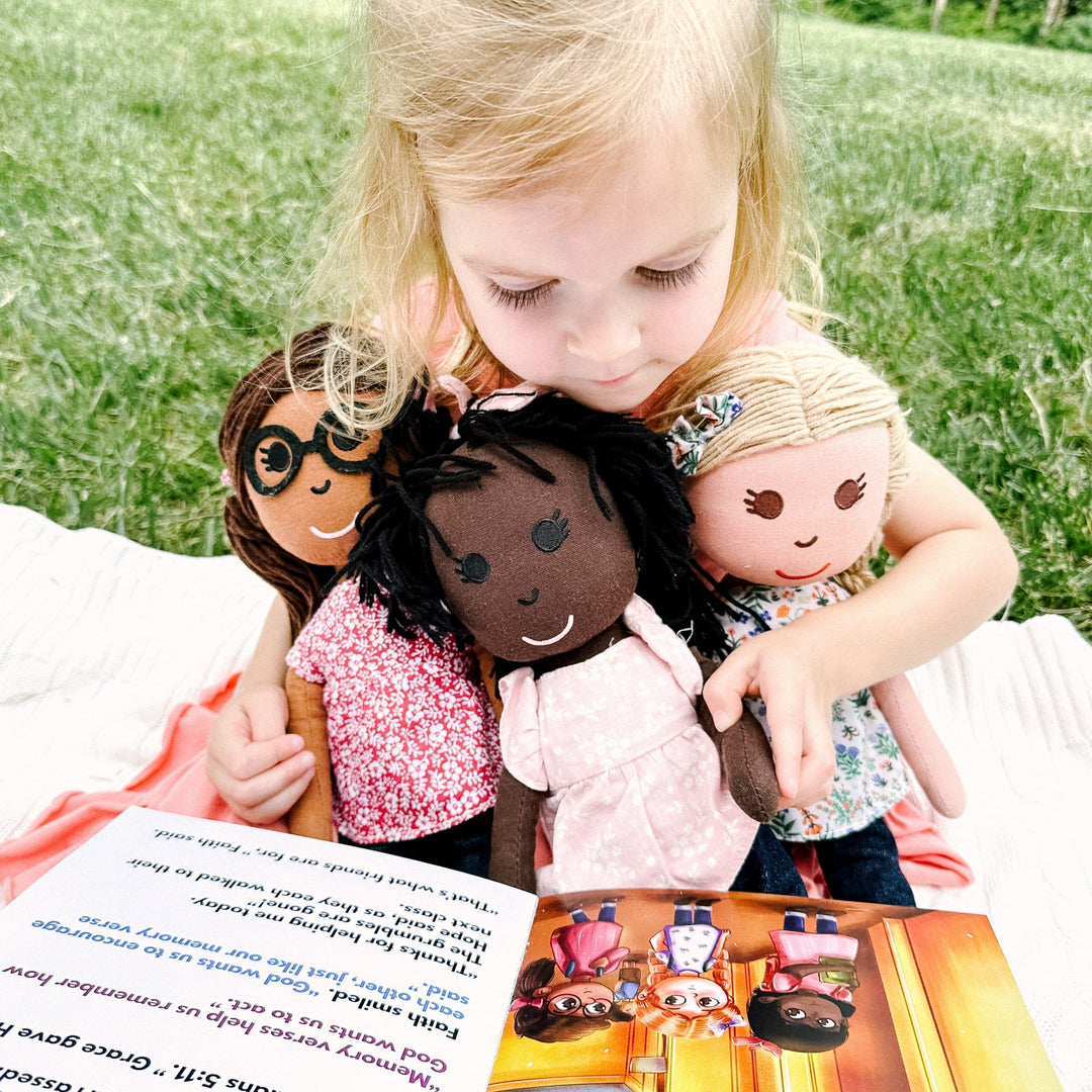 ellyandgrace Doll So Loved Collection: Full Doll & Book Set