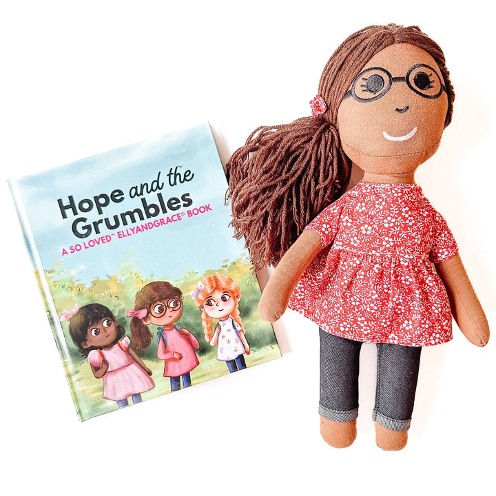 ellyandgrace Doll So Loved Collection: Full Doll & Book Set