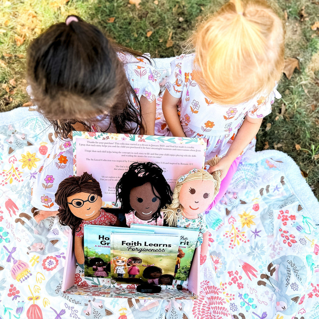 ellyandgrace Doll So Loved Collection: Full Doll & Book Set