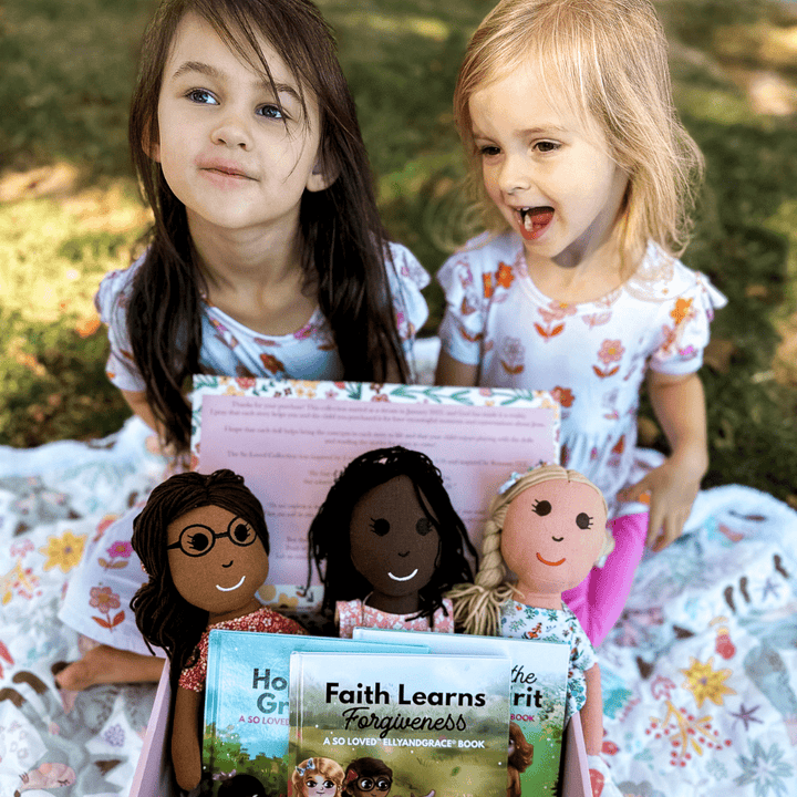 ellyandgrace Doll So Loved Collection: Full Doll & Book Set