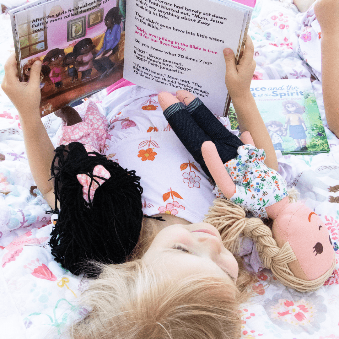 ellyandgrace Doll So Loved Collection: Full Doll & Book Set