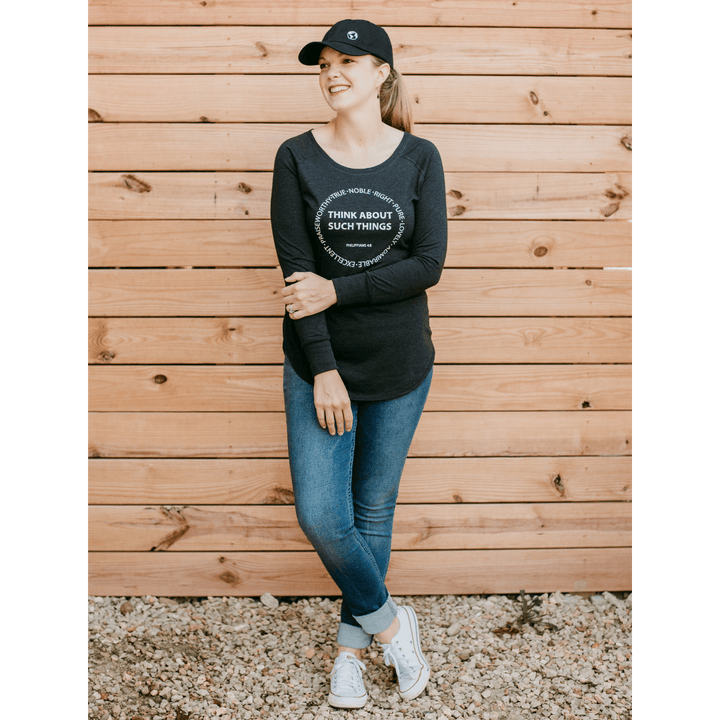 ellyandgrace DT132L Think About Such Things Tunic Tee