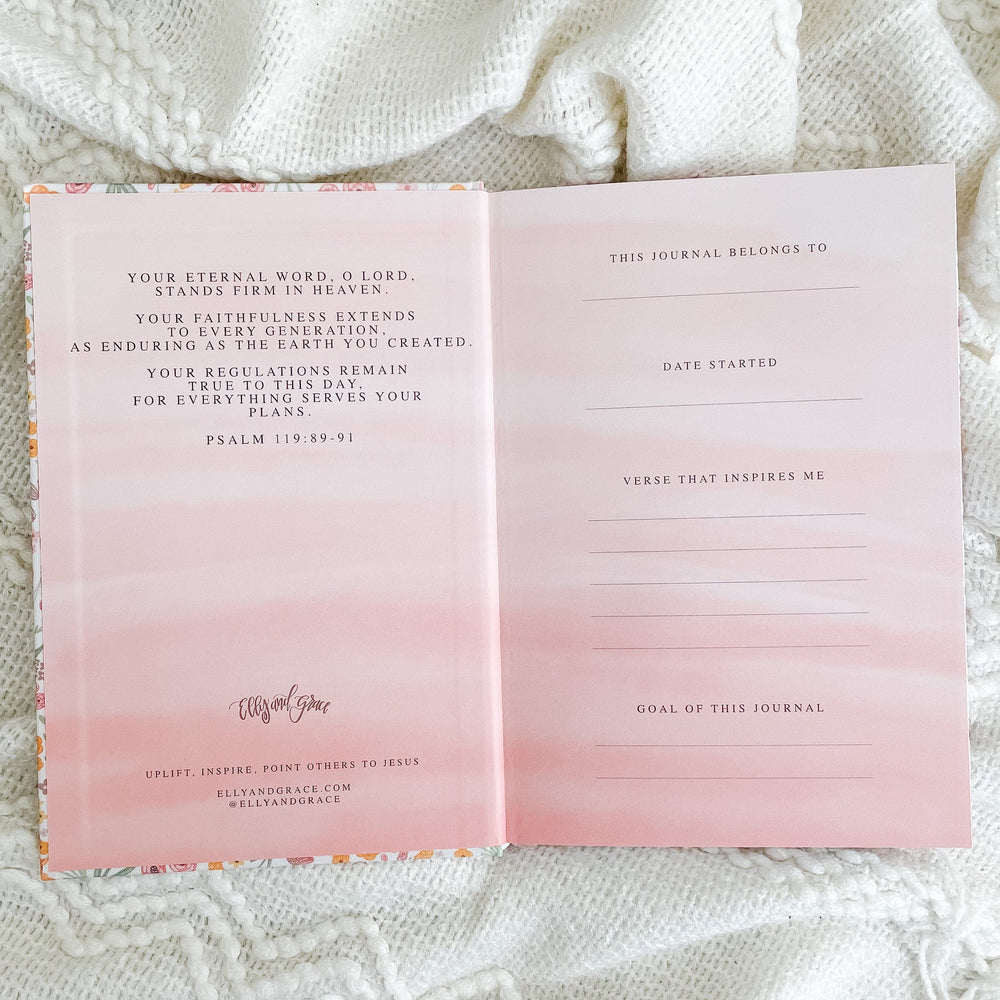 ellyandgrace EG-JOURNAL He is Faithful Elly and Grace Journal