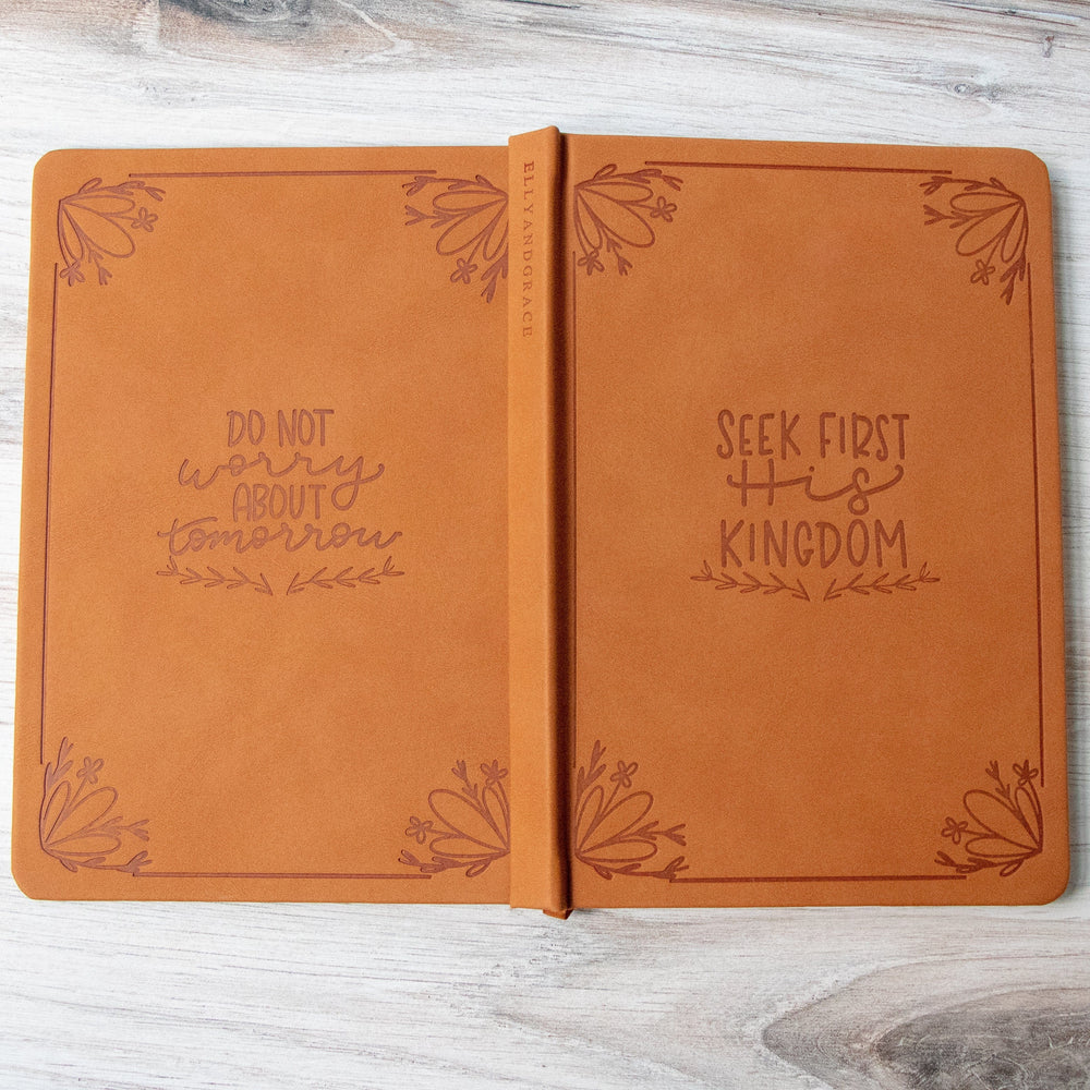 ellyandgrace EG-JOURNAL Seek First Elly and Grace Journal