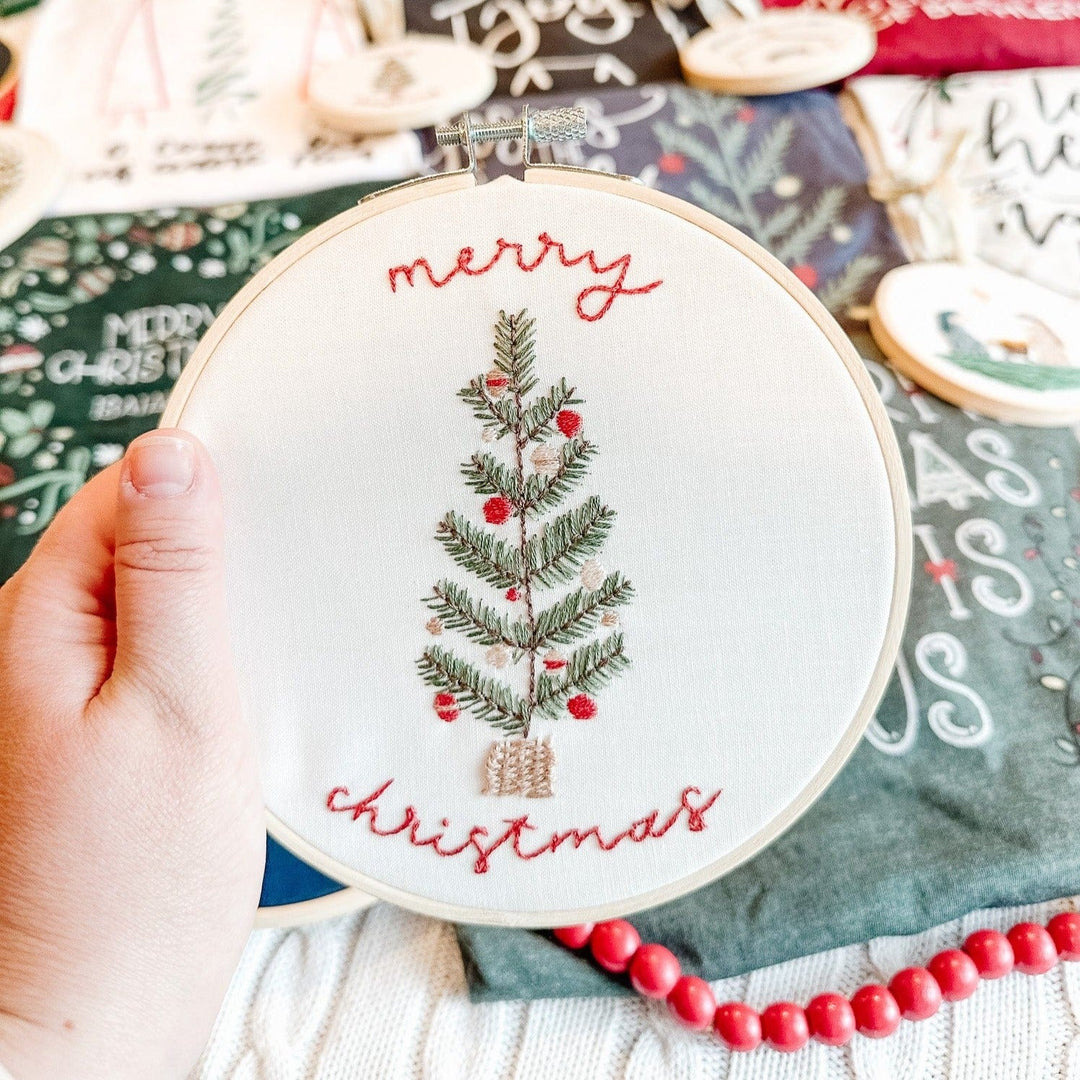 ellyandgrace Embroidery Kit Christmas Ornament Embroidery Kit