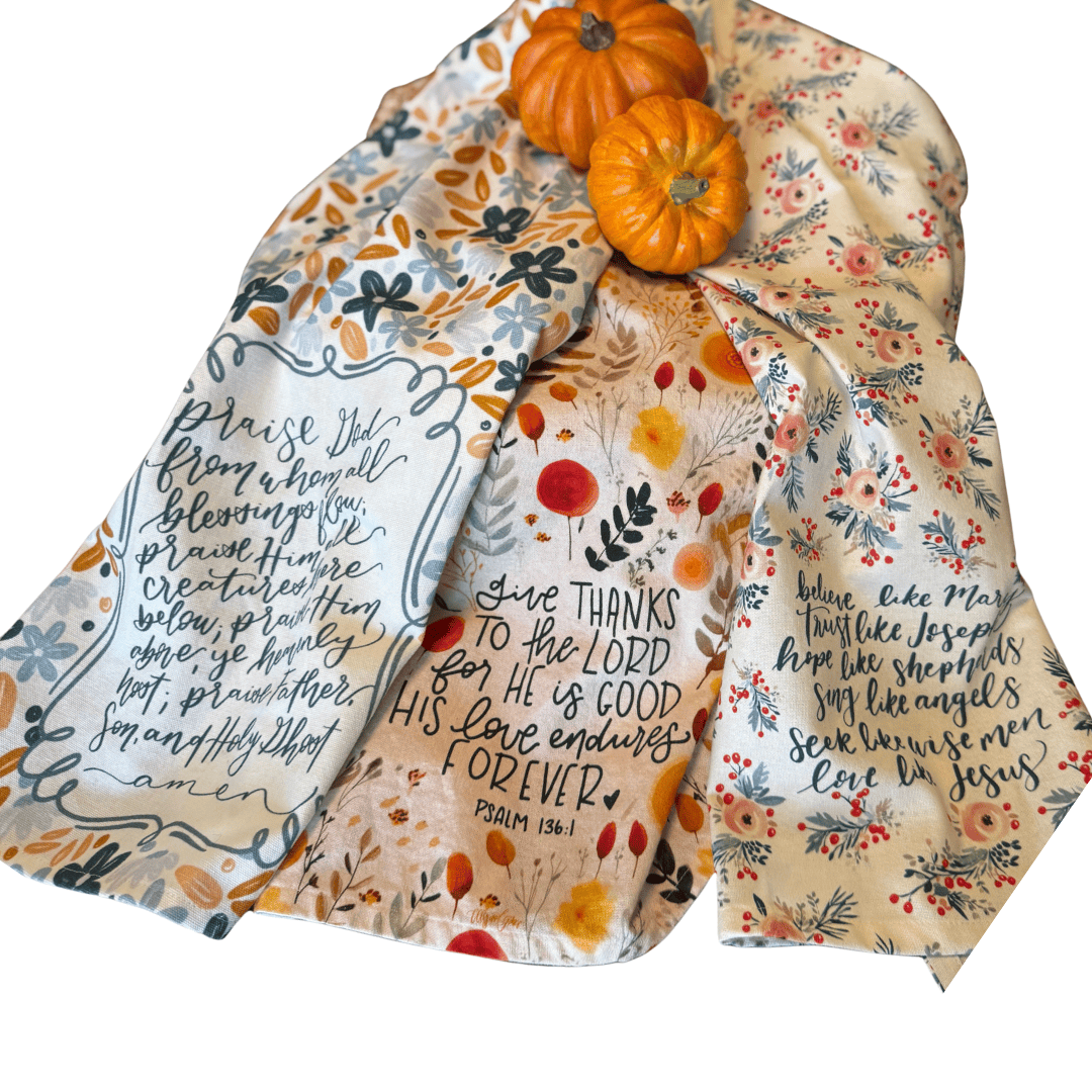 ellyandgrace Fall 2025 Tea Towel Bundle