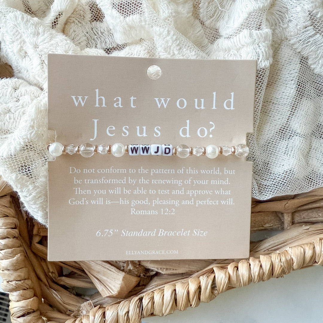 ellyandgrace Jewelry_Bracelet WWJD Christian Bracelet