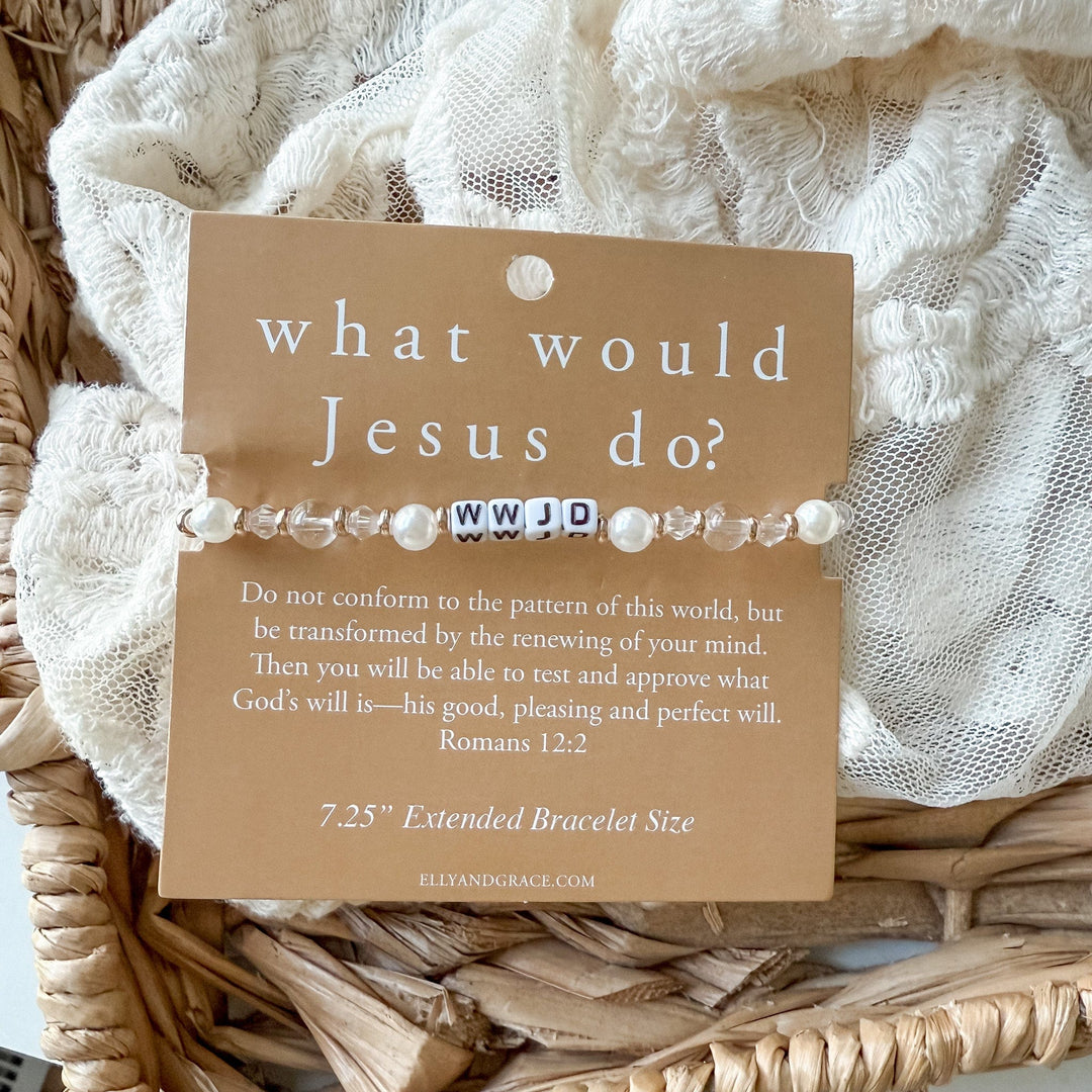 ellyandgrace Jewelry_Bracelet WWJD Christian Bracelet