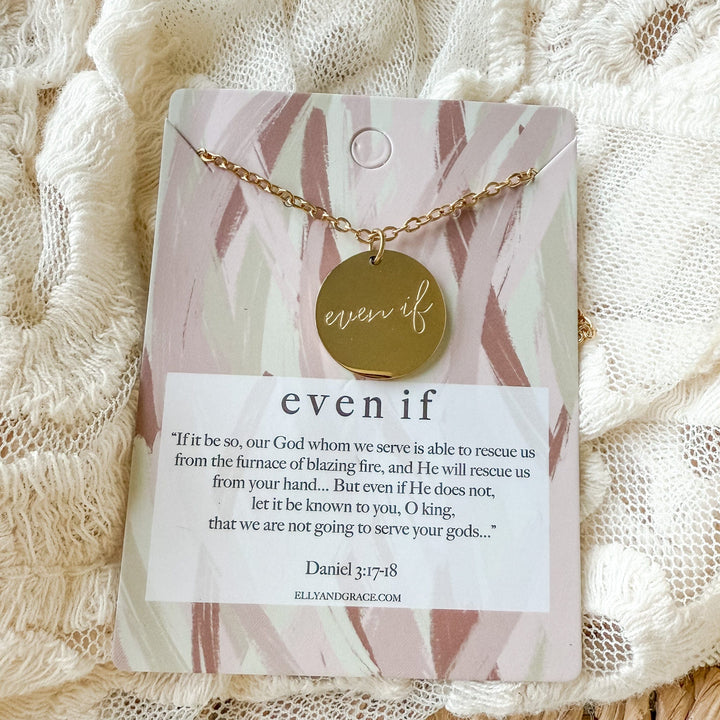 ellyandgrace Jewelry_Necklace Even If Christian Necklace