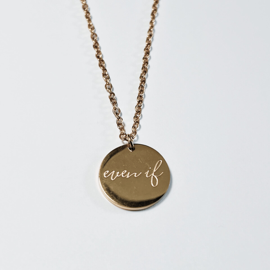 ellyandgrace Jewelry_Necklace Even If Christian Necklace
