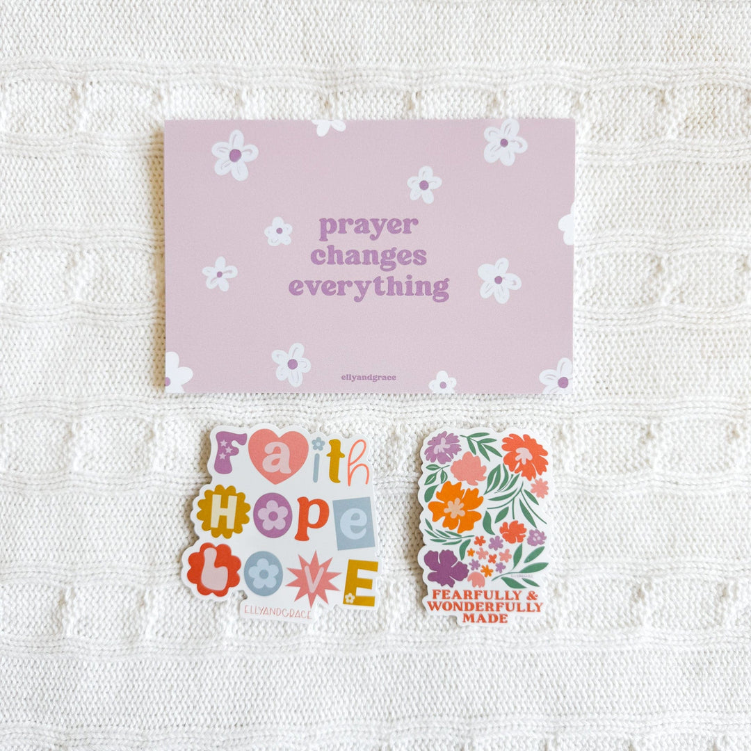 ellyandgrace Postcards Prayer Changes Everything Special Postcard Pack