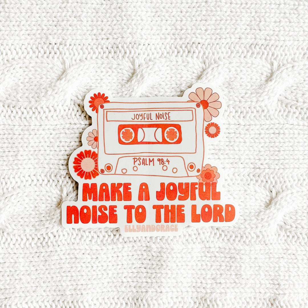 ellyandgrace Single Sticker Make A Joyful Noise Sticker