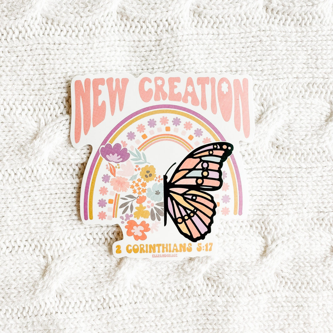 ellyandgrace Single Sticker New Creation Sticker